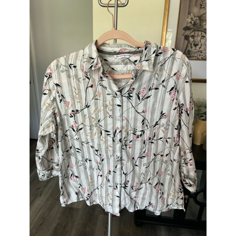Allison Daley Floral Shirt